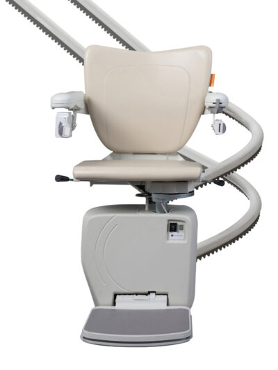 Handicare 4000 Twin-Rail Curved Stairlift With Rail