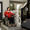 Savaria Omega Curved Inclined Wheelchair Lift