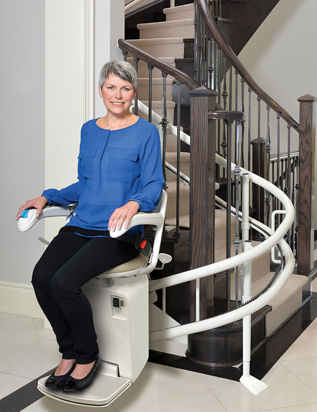 Learn more about Curved stair lift